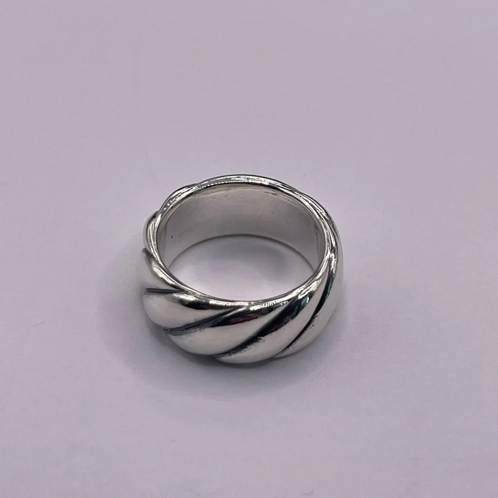 David Yurman Sculpted Cable Band Ring